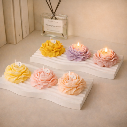 Aromatherapy Candle - Creative Flower Shape