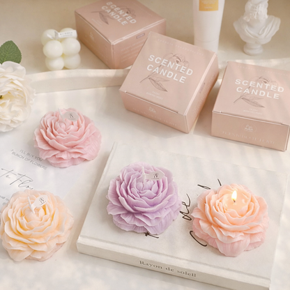 Aromatherapy Candle - Creative Flower Shape