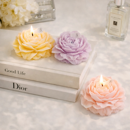 Aromatherapy Candle - Creative Flower Shape