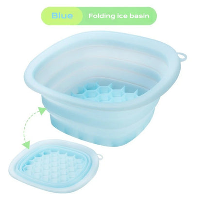 Foldable Silicone Facial Ice Bath