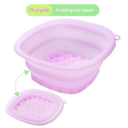 Foldable Silicone Facial Ice Bath