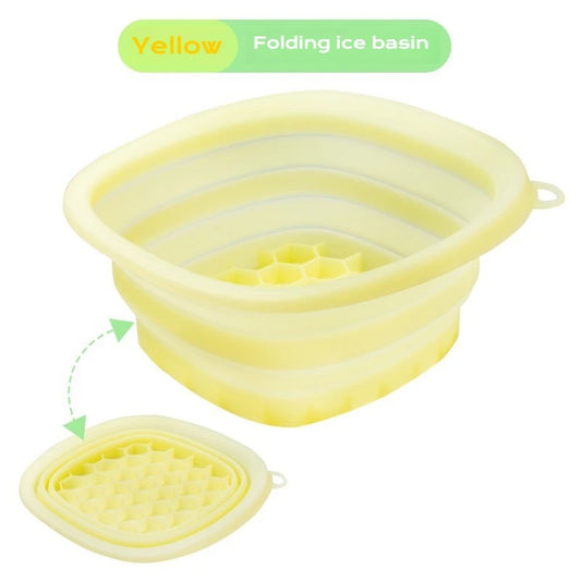 Foldable Silicone Facial Ice Bath
