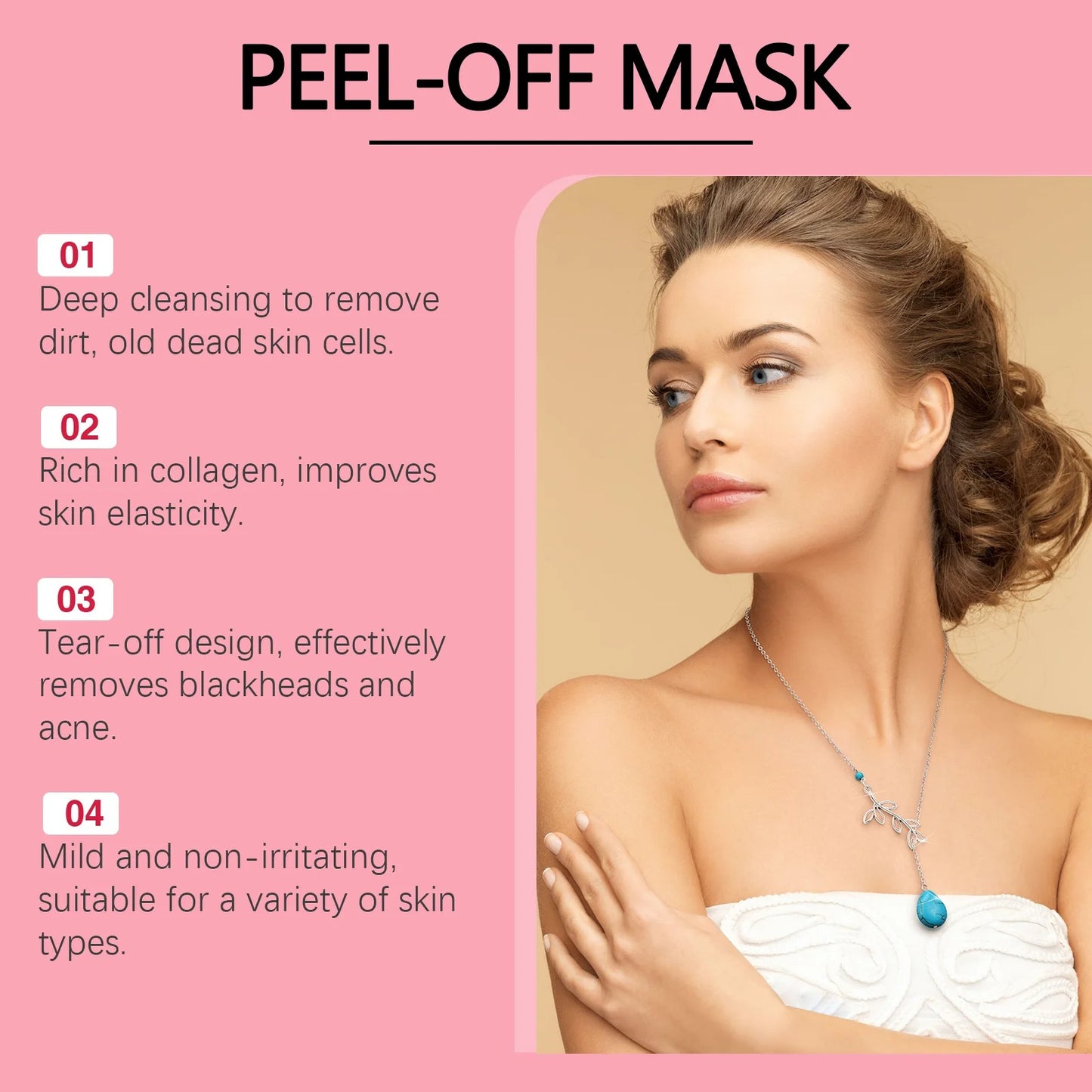 Peel Off Mask with Application Brush