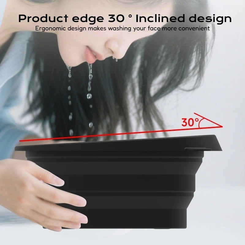 Foldable Silicone Facial Ice Bath