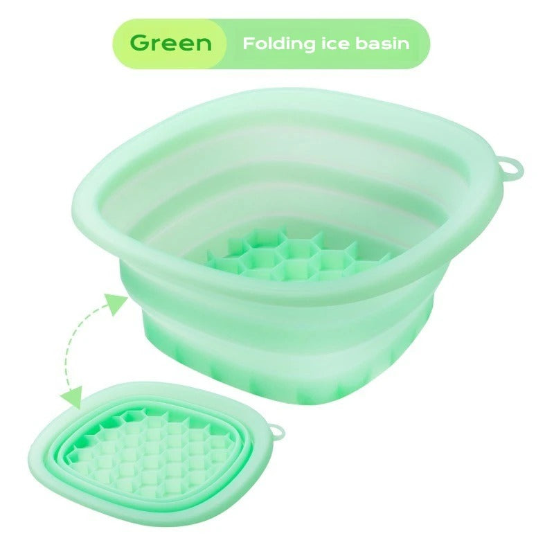 Foldable Silicone Facial Ice Bath