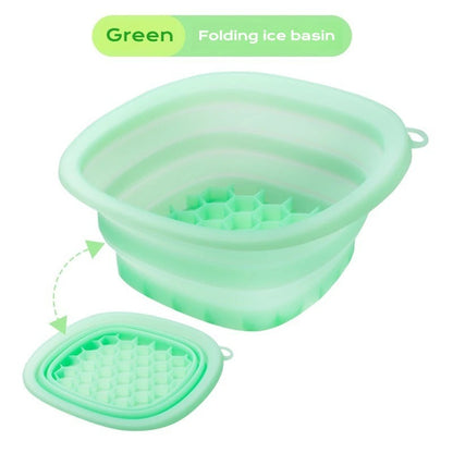 Foldable Silicone Facial Ice Bath