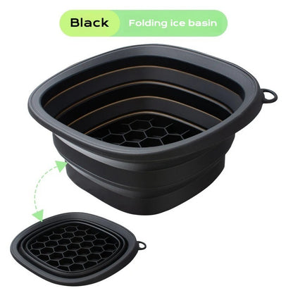 Foldable Silicone Facial Ice Bath